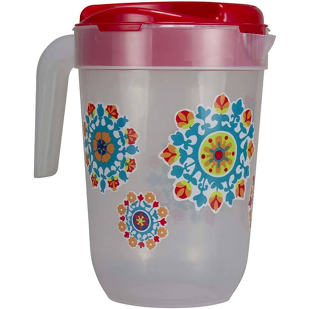 Mainstays 1 Gallon Printed Pitcher