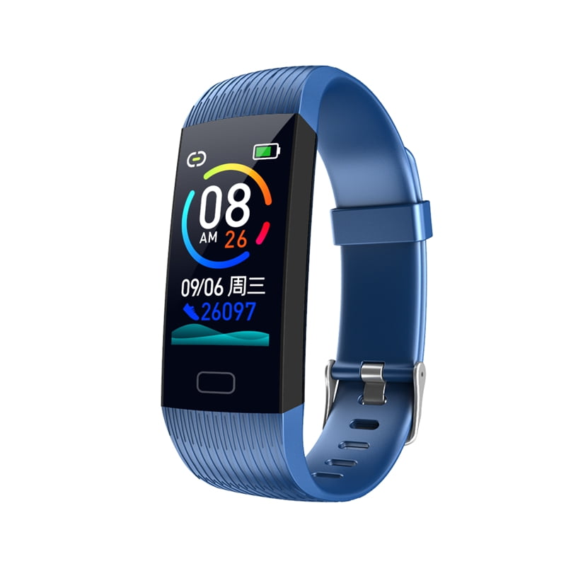 fitness tracker watch with blood pressure and heart rate monitor