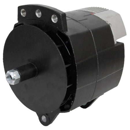 Alternator 24 Volt 175 Amp Compatible with Volvo Penta 849748-9 TAMD120 TAMD162 TMD100 TMD120 Prestolite 110-258 Caterpillar 3001117 Cummins 3088320 Marine Diesel 6 Cyl CW J180 Insulated