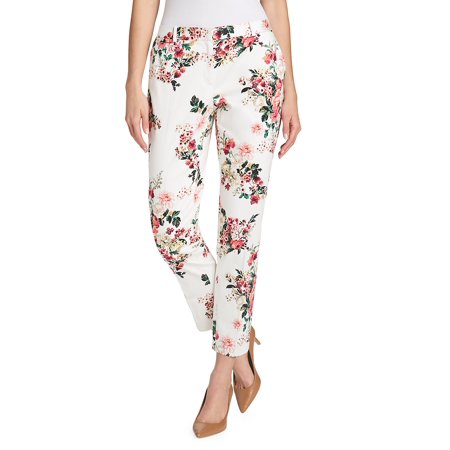Best Printed Slim Ankle-Length Pants deal
