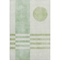 thumbnail image 2 of Addison Rugs Mayfield Premium Machine Washable Transitional Geometric Green Rectangle Rug, 9' x 12', 2 of 6