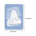 thumbnail image 3 of ruzhgo Cover Case Protective Shock-proof Silicone Soft Pattern Comfortable Painted Illustration Replacement for Ice Bear Happy, 3 of 6