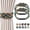 Bronze, variant on LQCrafK Magnetic Curtain Tiebacks Modern Simple Style Decorative Braided Rope 2 Count