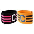 thumbnail image 2 of 2 Pcs Soccer Captain Armband, Nylon Standard Elastic Armband, Fit for Adults and Children, 2 of 7