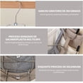 thumbnail image 2 of Perchas Apilables de Metal,Ganchos para Ropa Plegables,Perchas para Ropa de Acero Inoxidable con Muescas Antideslizantes, 2 of 4