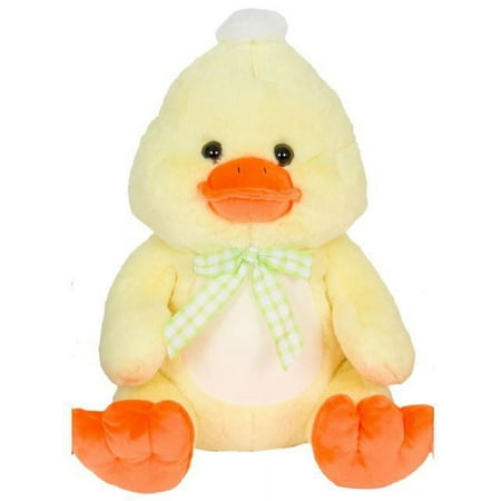 Kellytoy Easter 14 inch Sitting Animals Duck Plush