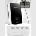 thumbnail image 4 of SOONHUA 3500W Electric Tankless Water Heater Shower Head Set, Instant Hot Water Heater LCD Display, Black, 4 of 13