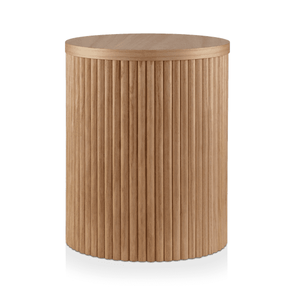Bouclair Natural Wood Side Table