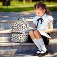 thumbnail image 5 of Yiaed Colorful Numbers Print School Backpack College Backpack Daypacks for Students High School Spacious and Durable Daypack for Work and Travel-One Size, 5 of 6