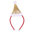 thumbnail image 1 of Fall Savings! Gymaxes Hot Christmas Headband Santa Party Decor Double Hair Clasp Hoop, 1 of 1