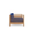 thumbnail image 3 of Sylvie Teak Outdoor Club Chair with True Blue Cushion, 3 of 5