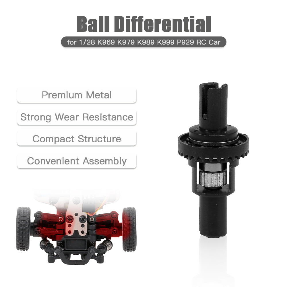 Ball Differential Spare Parts for Wltoys K969 K989 K999 RC Truck DIY Accs