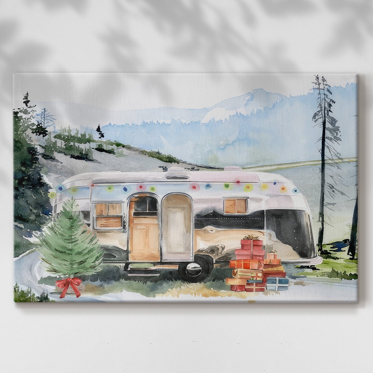 Holiday Vacation I- Gallery Wrapped Canvas