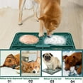 TRAHOO11.8IN Licking Mat for Dog, Slow Feeder Mat with 165 Strong