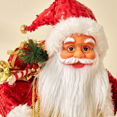 thumbnail image 5 of Muñeco de Papá Noel grande de 60 cm, muñeco de Navidad, figura de Papá Noel de escritorio, figura de Papá Noel, adorno de Navidad 2023, decoración navideña para el hogar, 5 of 5