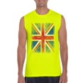 thumbnail image 1 of Mens Union Jack British Flag Ultra Cotton Sleeveless T-Shirt, 1 of 5