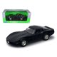 thumbnail image 1 of Modelo de coche Chevrolet Corvette 1982 Welly Fundido a presión Negro 1/18, 1 of 1