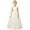 White, variant on CAIXIA Flower Girl Dresses For GirlsElegant Girls Dress for and Daily Wear Stylish Comfortable Round Neck Design for Young Fashionistas,White,7-8 Years