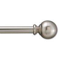 5 8 Inch Round Metal Curtain Rod 84 To 120 Inch Adjustable Width