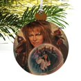 thumbnail image 4 of Labyrinth Crystal Ball Goblin King Jareth David Bowie Wood Christmas Tree Holiday Ornament, 4 of 7