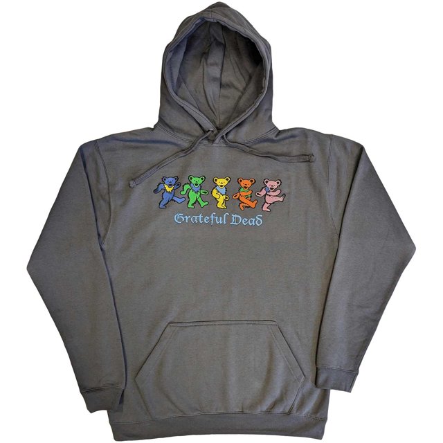 Grateful Dead - Sudadera Osos Bailarines para Adultos Unisex (Gris)