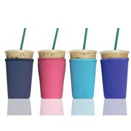 Sok It Java Sok Reusable Neoprene Insulator Sleeve for Iced Coffee Cups ...