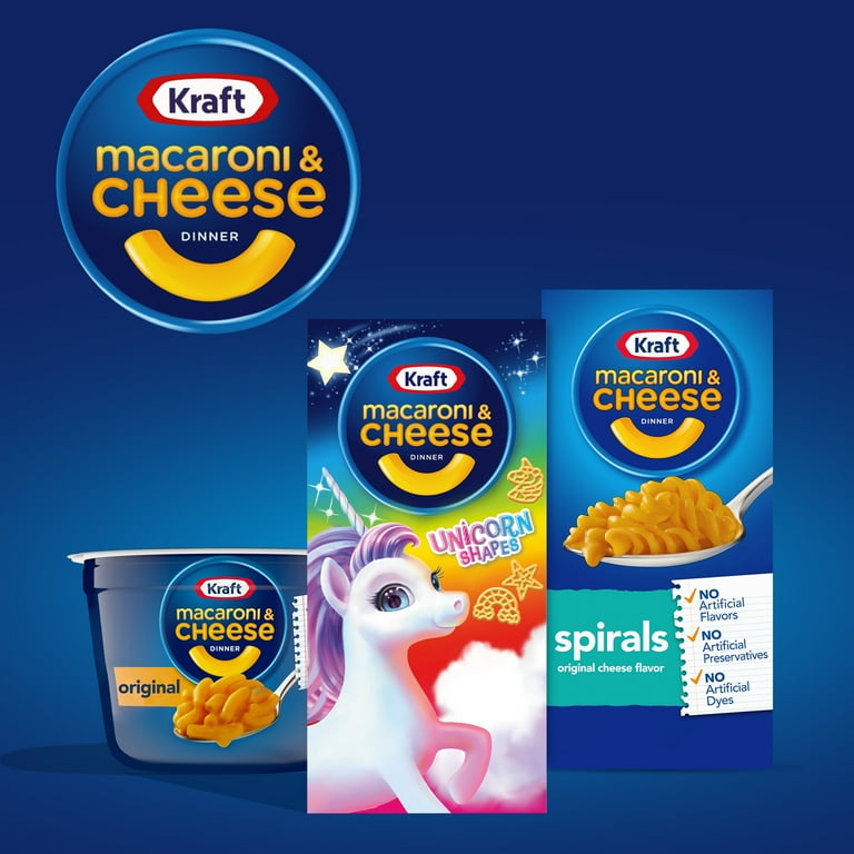Kraft Macaroni And Cheese Shapes