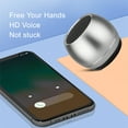 thumbnail image 5 of 2025 New Bluetooth Speakers On Sale Metal Bluetooth Speaker, Mini Speaker, Subwoofer Outdoor Portable Bluetooth Speaker, HIFI Sound Quality, Intelligent Noise Reduction - Silver, 5 of 6