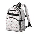 thumbnail image 2 of Cow and Strawberry White Pattern Cute School Backpack Bag for School with Padded Back and Adjustable Shoulder Straps 15.25"x11.5"x5.25", 2 of 5