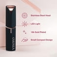 thumbnail image 2 of Facial Hair Removal for Women - Electric Razor Device, Small Dermaplaning Remover Tools Finishing Epilator Trimmer Face Dermaplane Shavers Beauty Gadgets Accessories by VISOFO (Onyx), 2 of 7
