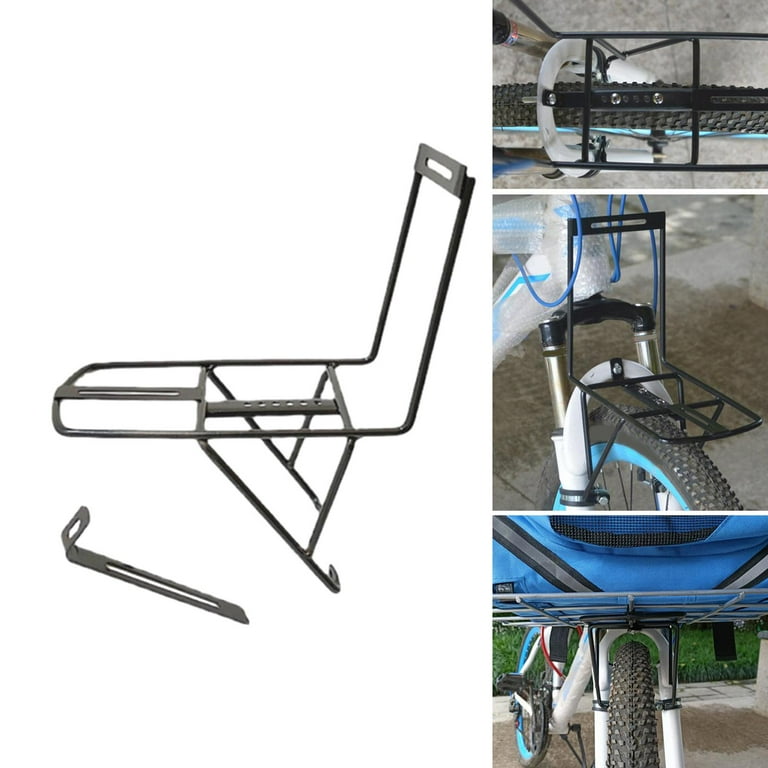 GARENDE Bike Front Carrier Rack Front Rack for Folding Bike Travel Road Bike Walmart