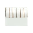 thumbnail image 5 of Offray Ribbon, White 1/4 inch Double Faced Satin Polyester Ribbon for Sewing, Crafts, and Gifting, 10 yards, 5 of 8