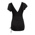 thumbnail image 3 of LYEAA Plus Size One Piece Swimsuits for Women Bathing Suit Tie Side Mesh Backless Swimming Sets Summer Swimwear, 3 of 4