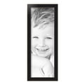 thumbnail image 2 of ArtToFrames 8" x 23" Raw Edge Black Picture Frame, 8x23 inch Black MDF Poster Frame (WOM-4460),  Pack, 2 of 8