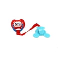 thumbnail image 3 of Disney Mickey Mouse 4 PC SET-2 Orthodontic Pacifiers and 2 Holder Set FD51172, 3 of 4