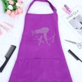 thumbnail image 2 of Work Apron Barber Apron Hairdresser Apron Hair Stylist Apron Adjustable Neck Strap Apron Kitchen Apron With Front Pocket, 2 of 9