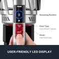 thumbnail image 3 of Eureka Lightweight Cordless Vacuum Cleaner with LED Headlights, 450W Powerful BLDC Motor Convenient Stick and Handheld Vac, Removable Battery for Multi-Flooring, Altitude Deluxe + Extra, Red, 3 of 7