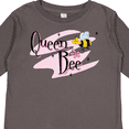 thumbnail image 4 of Inktastic Queen Bee Girls Long Sleeve Toddler T-Shirt, 4 of 5