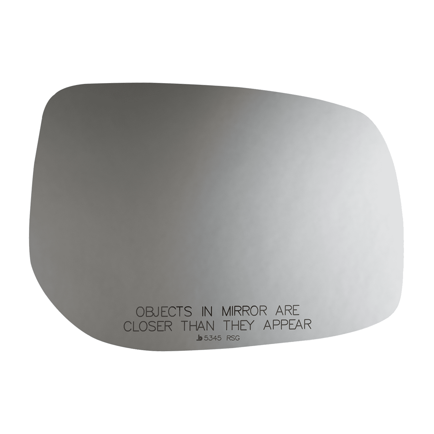 Convex Passenger Side Replacement Mirror Glass for 0913 Toyota Corolla