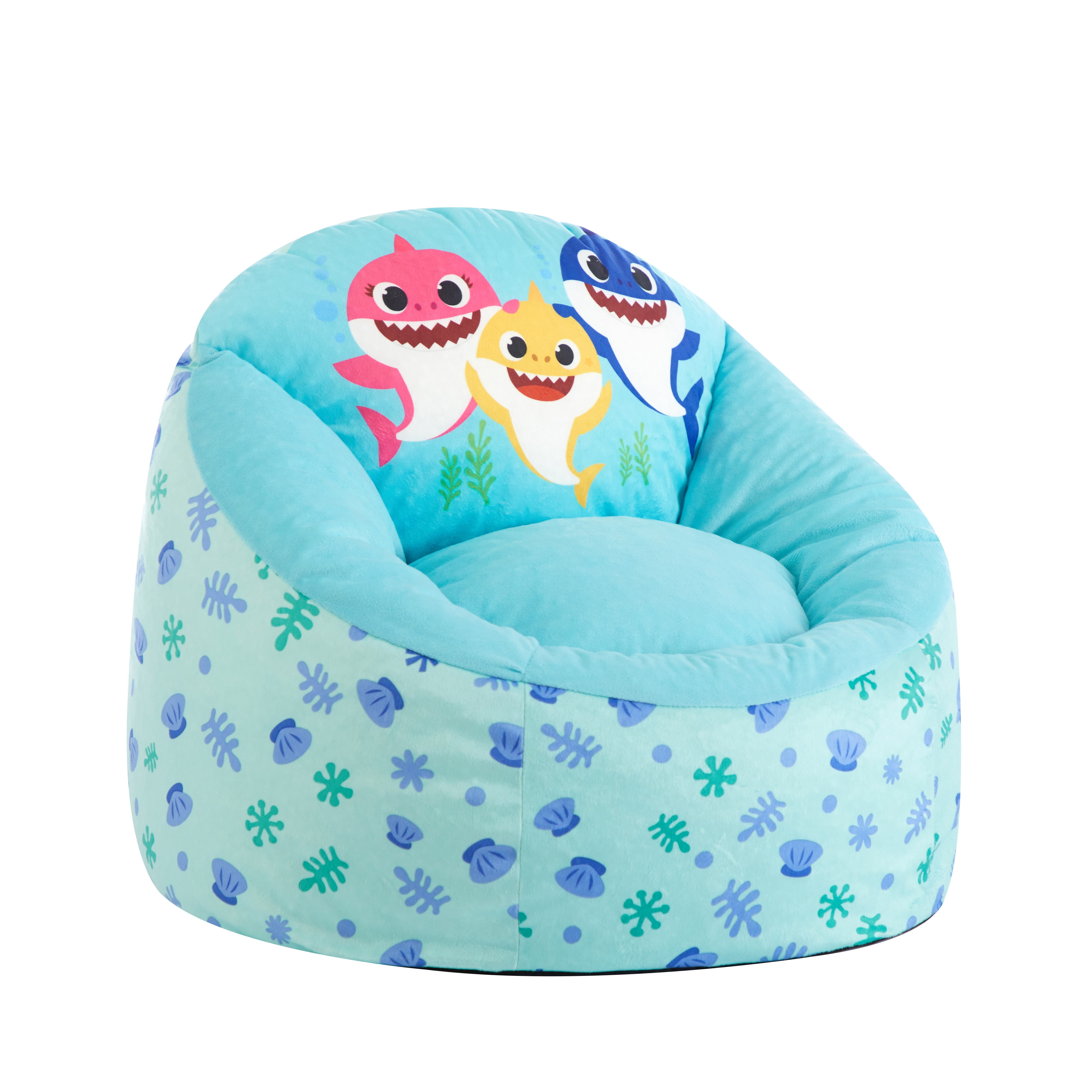 Nickelodeon Baby Shark Bean Bag Chair Blue Nepal Ubuy