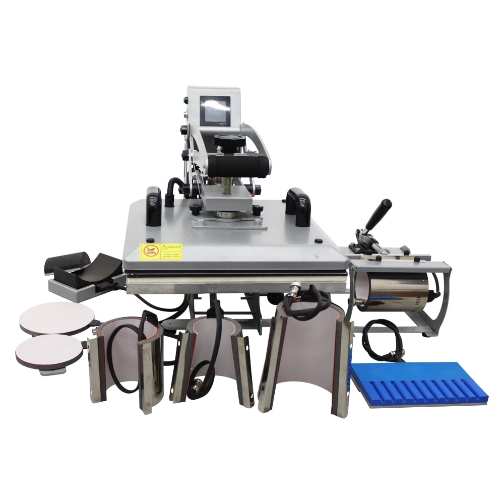 Techtongda 9in1 Magnetic Semi-automatic Heat Press Machine