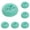 Blue*5 PC, variant on Blecry Fiber Dish Scrubbers for Dishes, Dishwasher Compatible Pot Scrubber, Strong Detergency Fibre Material Scouring Dish for Kitchen Clean, 5 Count Blue