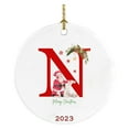 thumbnail image 1 of Decoraciones de Navidad Al Aire Libre Decoración Del Árbol de Navidad Colgante Personalizado Navidad 26 Carta Decoración, Decoración Del Árbol de Navidad Regalo de Navidad Decoraciones Del Árbol de Na, 1 of 3