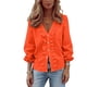 thumbnail image 2 of Tamaño Más Túnica de Manga Larga Tops para las Mujeres Blusa de Cuello en V Casual, Camisas Sueltas para Todas las Estaciones, 2 of 8