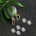 thumbnail image 4 of LEORX 40pcs Earring Backs Lifters Transparent PVC for Clip On Earring Support Women, 4 of 7