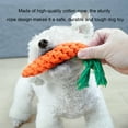thumbnail image 4 of Moxufan Dog Toy Carrot Shape Cotton Rope Pet Chew Toy Bite-resistant Teeth Cleaning Dog Molar Toy Pet Supplies,Carrot Set, 4 of 7