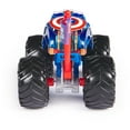 thumbnail image 6 of Monster Jam, Marvel Official Captain America Monster Truck, 6 of 8