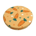 thumbnail image 6 of Uemuo Love Carrot Pattern Round Bar Stool Seat Covers Washable Stool Cushion Slipcover Elastic Bar Chair Covers-12 inch, 6 of 7