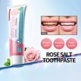 thumbnail image 7 of Rose Salt Stain Removing Toothpaste - Stain Removal, Long-Lasting Freshness For Sensitive Gum & Teeth. Bad Breath, Cavity Prevention, For All Ages, 7 of 7