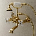 thumbnail image 3 of Kingston Brass AE559T2 7" Wall Mount 2-Handle Tub Fauce AE559T2, 3 of 5